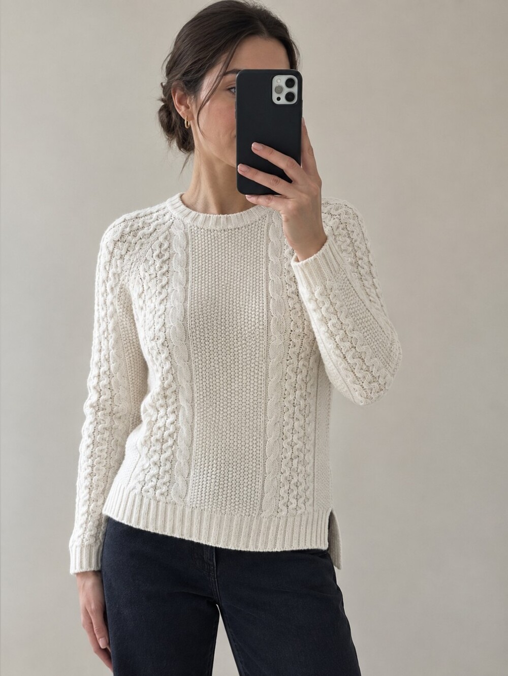 Joan Vass Studio wool sweater size S